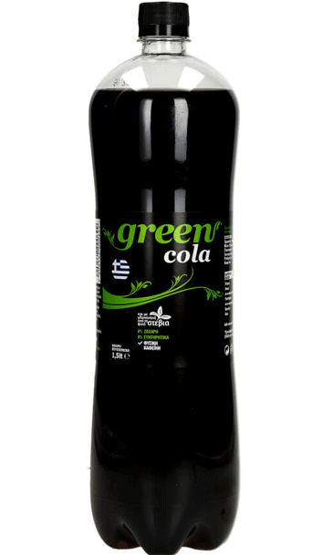 GREEN COLA 1,5lt PET (6αδα)-0
